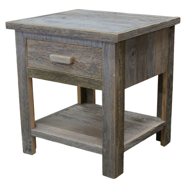 Barnboard 1 Drawer Night Stand