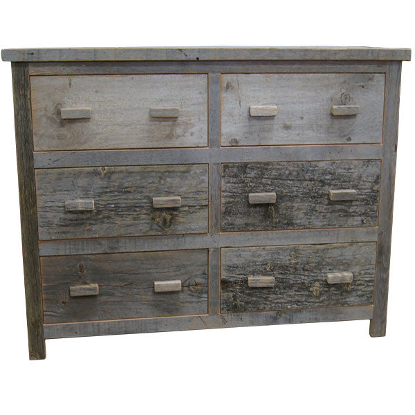 Barnboard 6 Drawers Dresser