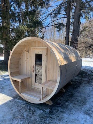 Serenity Barrel Sauna