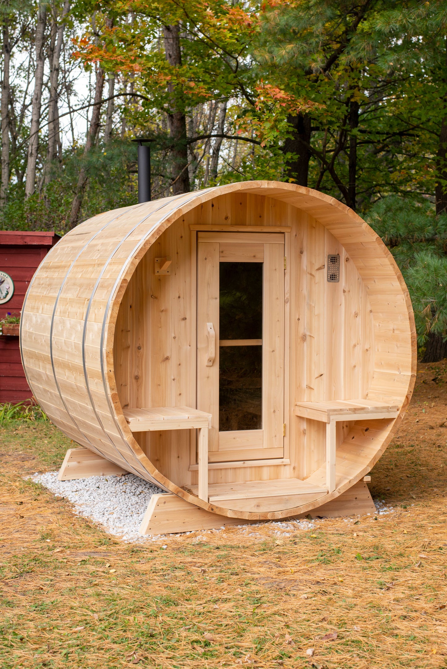 Serenity Barrel Sauna