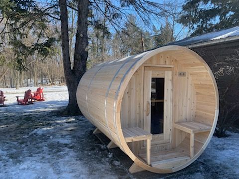 Serenity Barrel Sauna