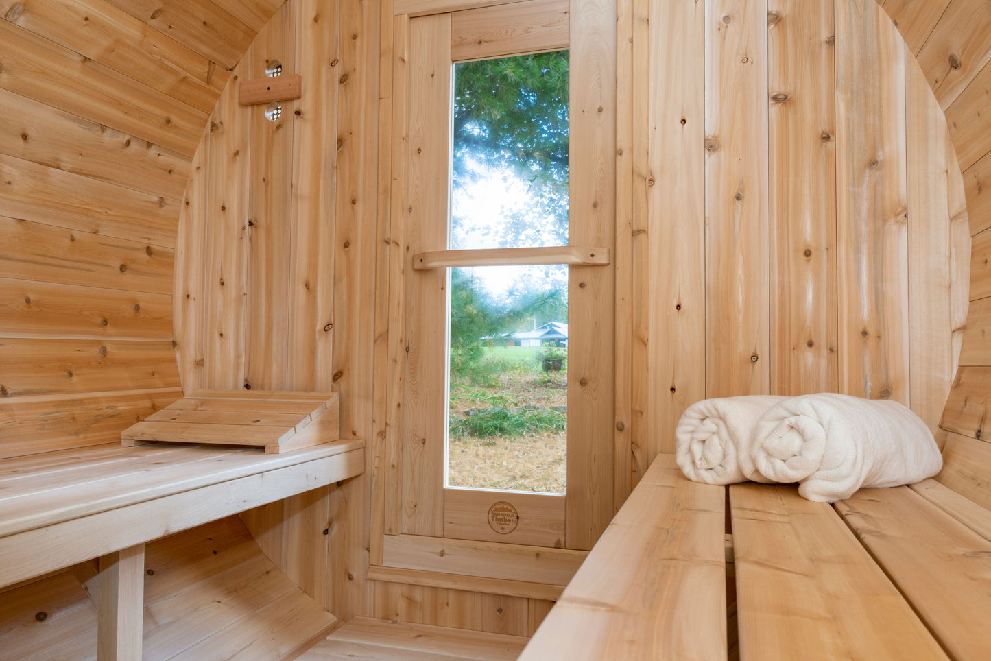 Serenity Barrel Sauna