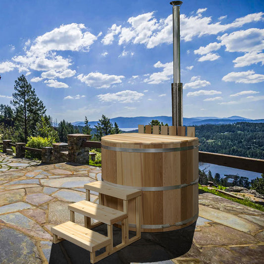 The Original Cedar Hot Tub 7' (214cm)