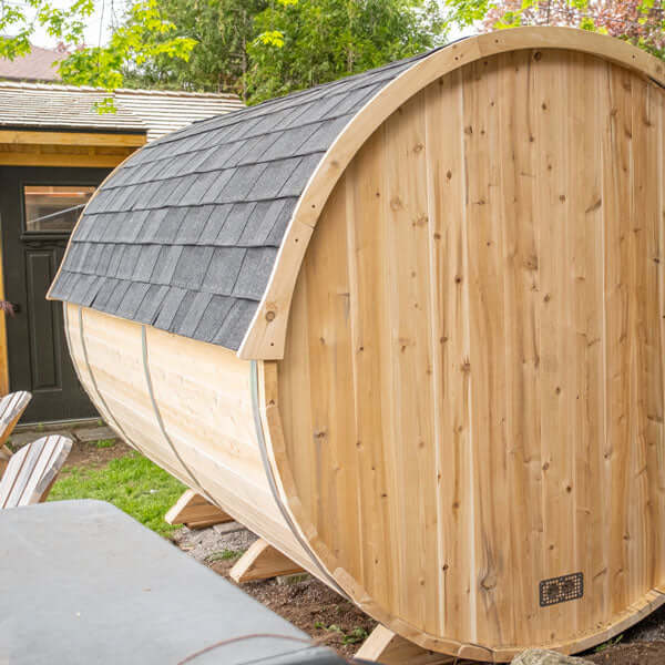Black Asphalt Shingle Roof for Harmony Barrel Sauna (Includes Trim)