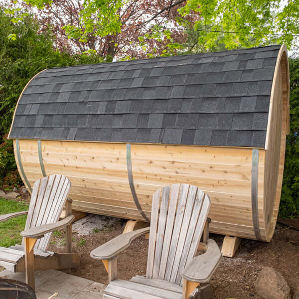 Black Asphalt Shingle Roof for Tranquility Barrel (Includes Trim)
