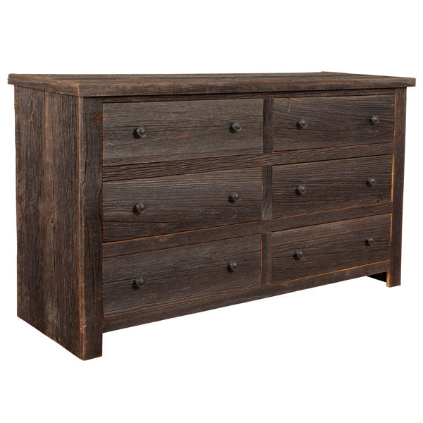 Barnboard 6 Drawers Dresser